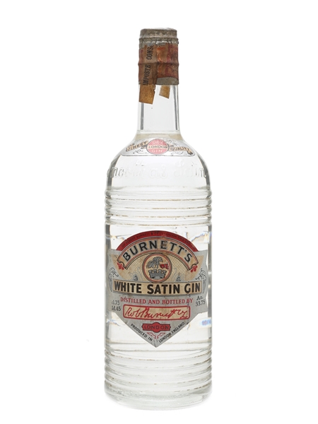 Sir Robert Burnett's White Satin Gin Bottled 1960s 75cl / 33.75%