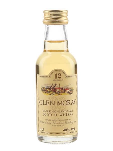 Glen Moray 12 Year Old Bottled 1980s-1990s 5cl / 40%