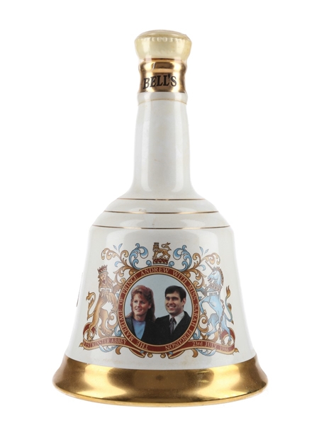 Bell's Ceramic Decanter Royal Wedding 1986 - Prince Andrew & Sarah Ferguson 75cl / 43%