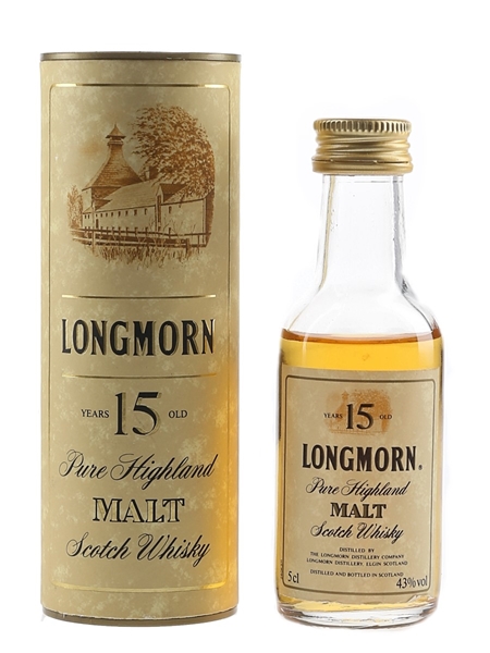 Longmorn 15 Year Old Bottled 1980s 5cl / 43%