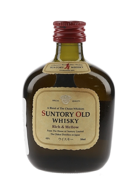 Suntory Old Whisky Bottled 1990s - Rich & Mellow 5cl / 43%