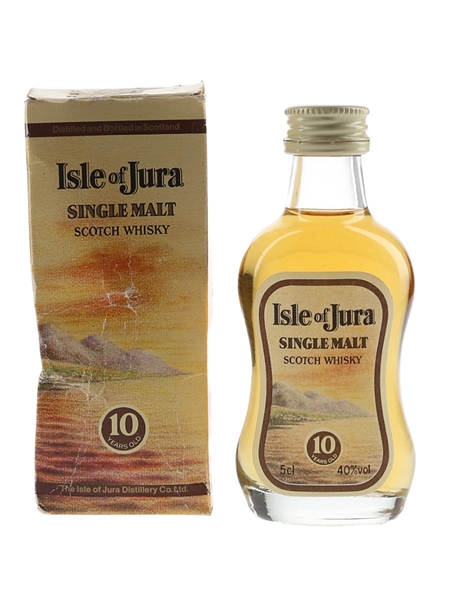 Isle Of Jura 10 Year Old Bottled 1980s 5cl / 40%