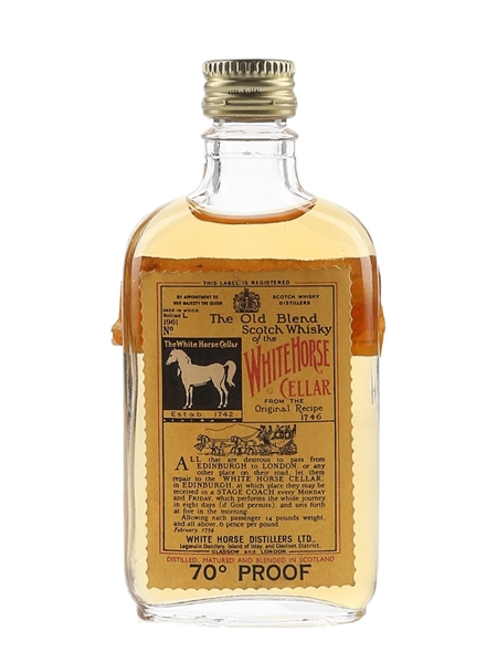 White Horse Bottled 1961 5cl / 40%