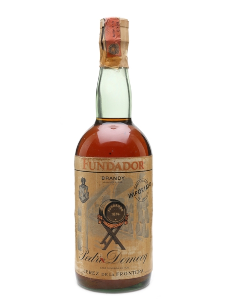 Pedro Domecq Fundador Brandy Bottled 1960s 150cl / 40%