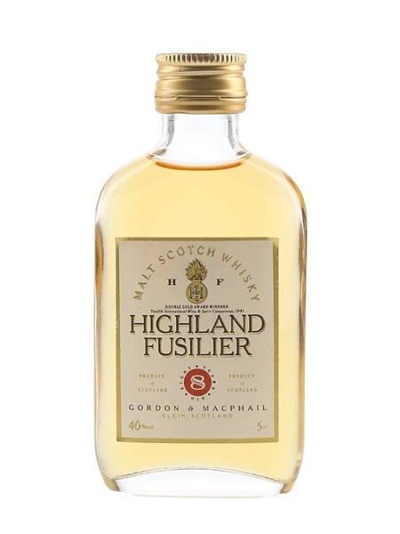 Highland Fusilier 8 Year Old Bottled 1980s - Gordon & MacPhail 5cl / 40%