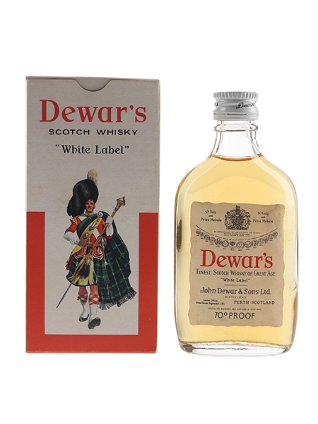 Dewar's White Label Bottled 1970s 5cl / 40%