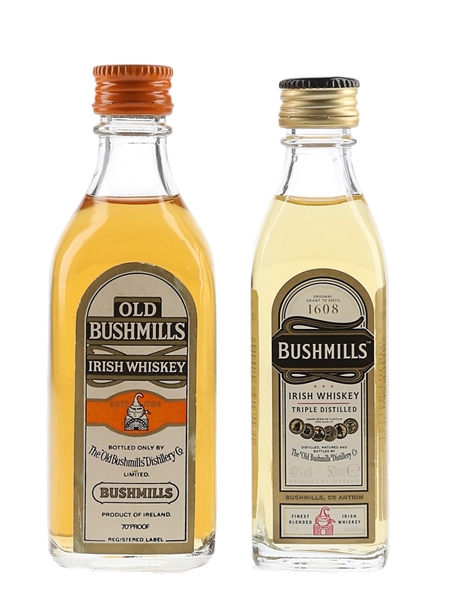 Bushmills & Old Bushmills  2 x 5cl-7.1cl / 40%