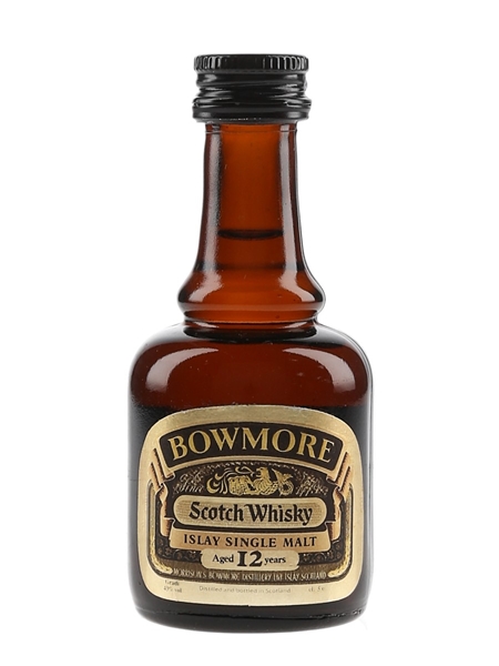 Bowmore 12 Year Old Bottled 1980s - Soffiantino 5cl / 43%