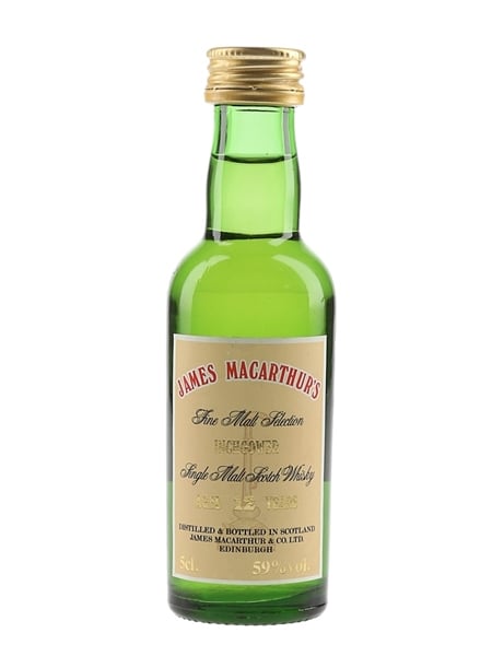 Inchgower 12 Year Old Bottled 1991 - James MacArthur's 5cl / 59%