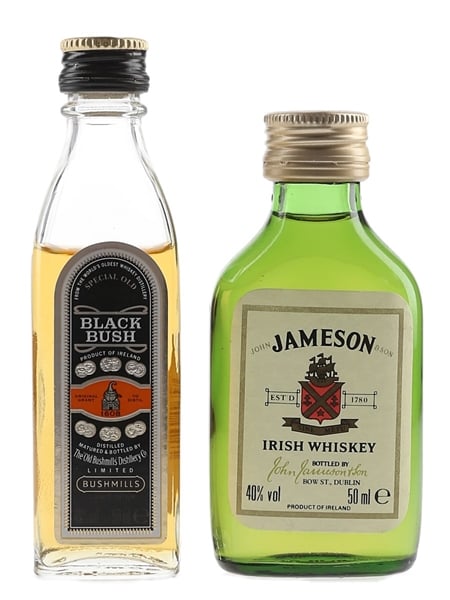 Bushmills Black Bush & Jameson  2 x 5cl / 40%