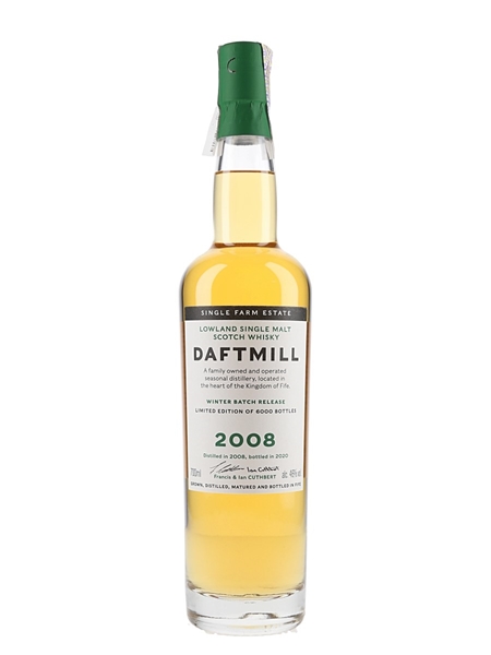 Daftmill 2008 Bottled 2020 - Winter Batch Release 70cl / 46%