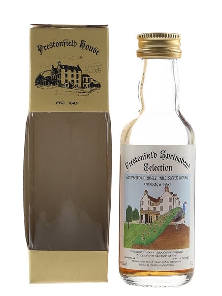 Prestonfield Campbeltown 1967 Springbank 20 Year Old 5cl / 46%