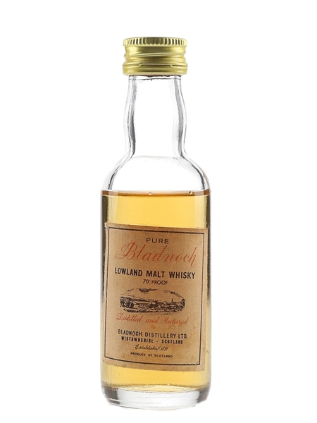 Bladnoch Pure Malt Bottled 1970s 5cl / 40%