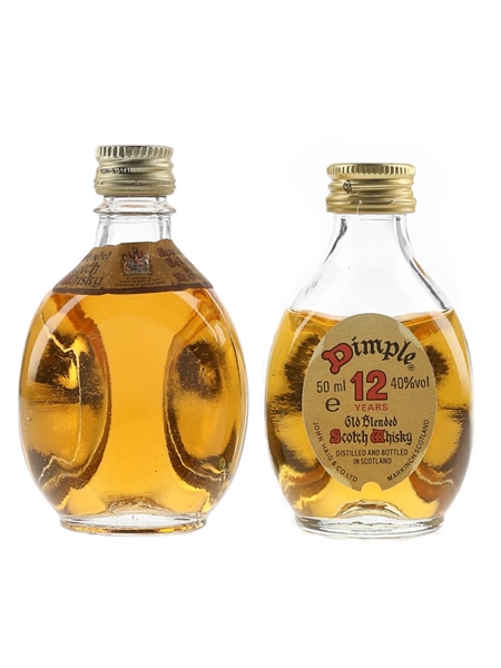 Haig Dimple & 12 Year Old  2 x 5cl / 40%