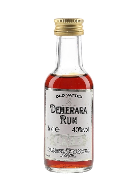 OVD Old Vatted Demerara Rum Bottled 1980s 5cl / 40%