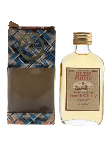 Glen Mhor 8 Year Old Bottled 1980s - Gordon & MacPhail 5cl / 57%