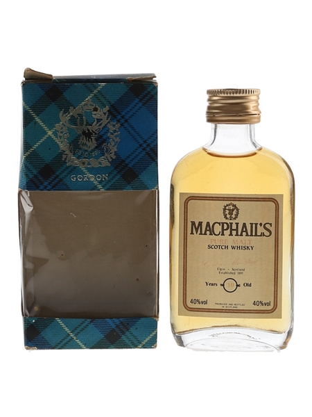 MacPhail's 10 Year Old Bottled 1990s - Gordon & MacPhail 5cl / 40%