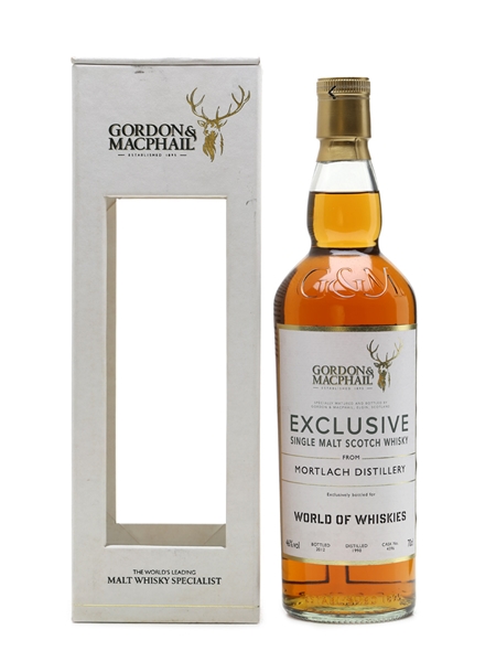 Mortlach 1990 Gordon & MacPhail - World Of Whiskies 70cl