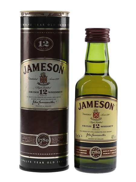 Jameson 12 Year Old  5cl / 40%