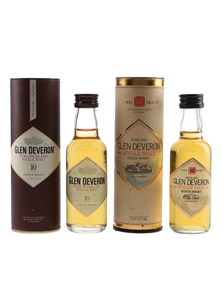 Glen Deveron 10 & 12 Year Old  2 x 5cl / 40%