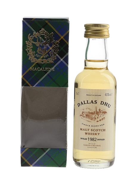 Dallas Dhu 1982 Bottled 2000s - Gordon & MacPhail 5cl / 40%