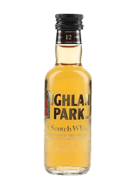 Highland Park 12 Year Old Bottled 1980s 5cl / 40%