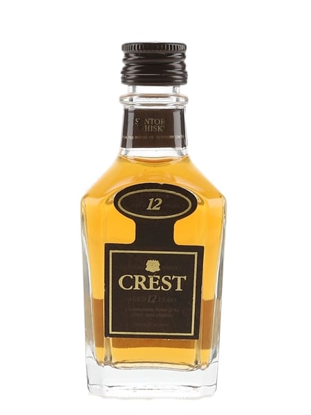 Suntory Crest 12 Year Old Bottled 1980s-1990s 5cl / 43%