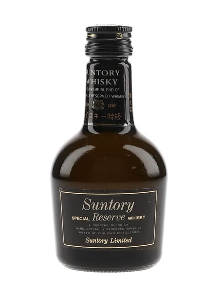 Suntory Special Reserve Bottled 1980s 5cl / 43%