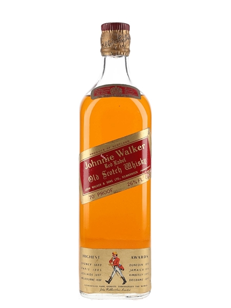 Johnnie Walker Red Label Bottled 1970s 75.7cl / 40%