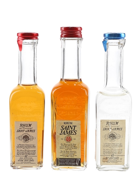 Saint James Rhum  3 x 5cl