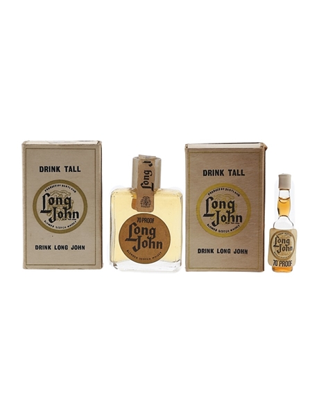 Long John The World's Smallest Bottles Of Scotch Whisky 2 x 1cl / 40%