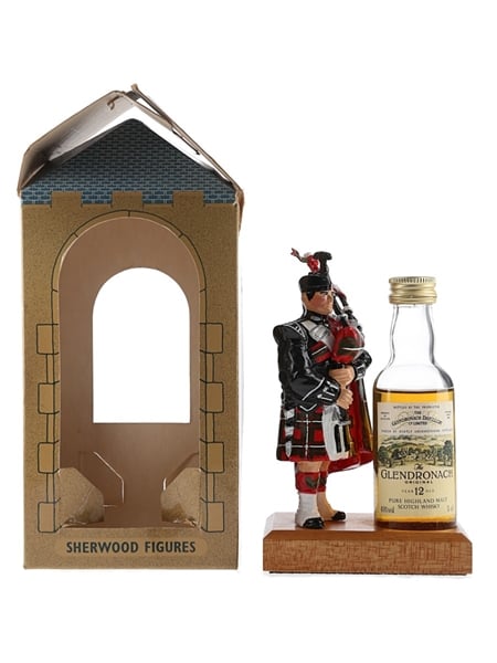 Glendronach 12 Year Old Original Bottled 1980s - Sherwood Figures 5cl / 40%