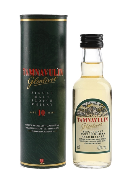 Tamnavulin Glenlivet 10 Year Old Bottled 2000s 5cl / 40%