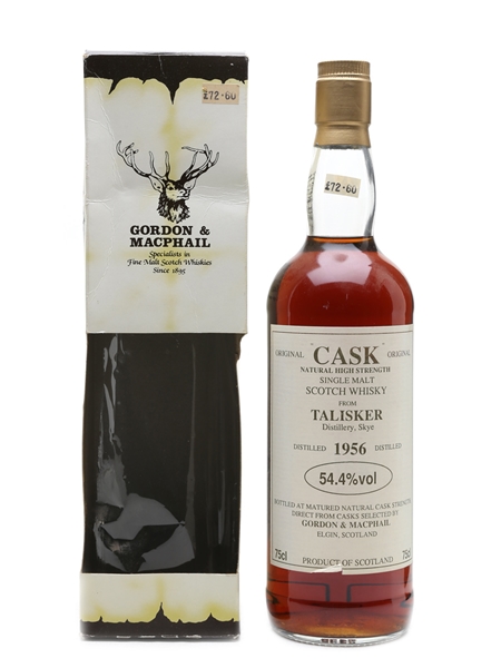 Talisker 1956 Gordon & MacPhail Bottled 1980s 75cl / 54.4%