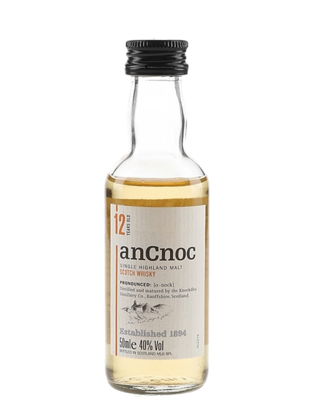 AnCnoc 12 Year Old Knockdhu Distillery Company 5cl / 40%