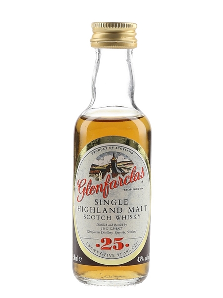 Glenfarclas 25 Year Old Bottled 1990s 5cl / 43%