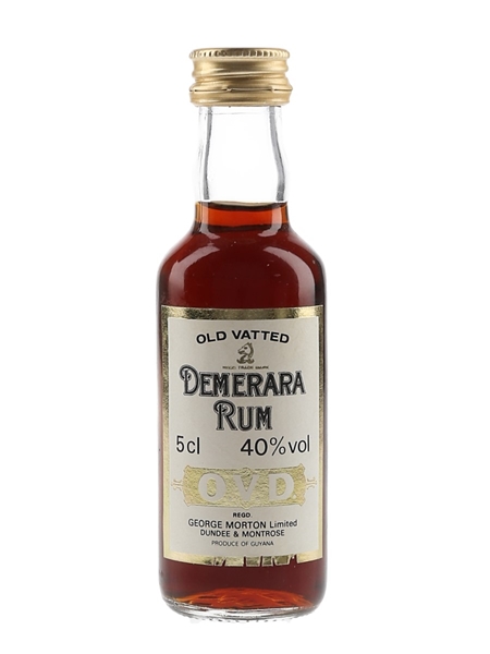 OVD Old Vatted Demerara Rum Bottled 1980s 5cl / 40%