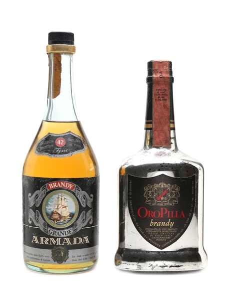 Oro Pilla & Grande Armanda Bottled 1960s 2 x 75cl / 40%