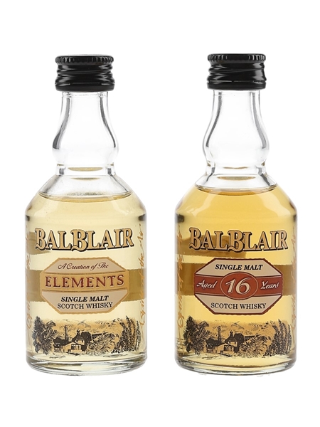 Balblair Elements & 16 Year Old  2 x 5cl / 40%