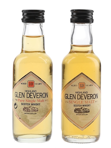 Glen Deveron 10 & 12 Year Old  2 x 5cl / 40%