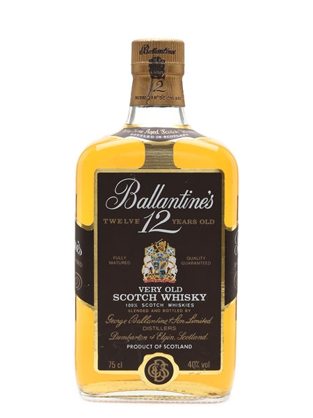 Ballantine's 12 Year Old Bottled 1980s 75cl / 40%