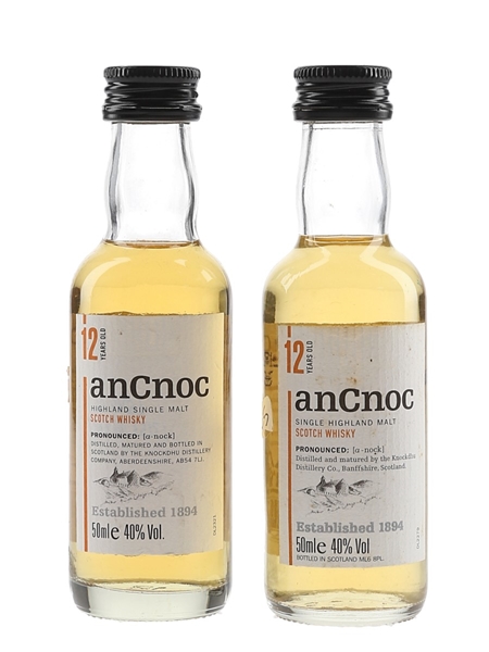 AnCnoc 12 Year Old  2 x 5cl