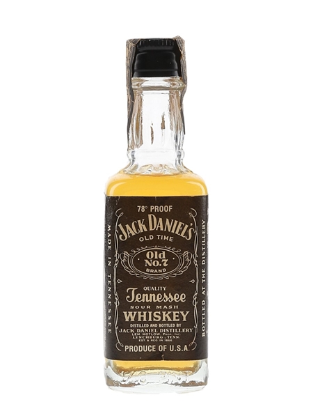 Jack Daniel's Old No.7 Bottled 1970s 4.7cl / 45%