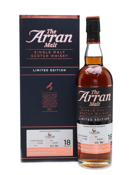 Arran 1996 The Nectar 18 Year Old 70cl / 52.8%