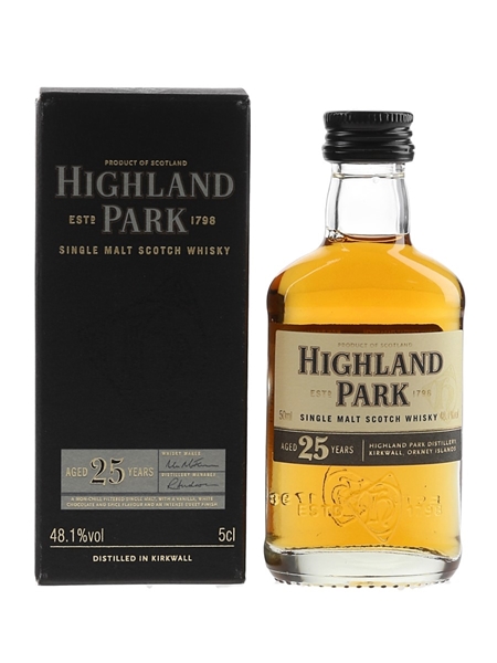 Highland Park 25 Year Old  5cl / 48.1%