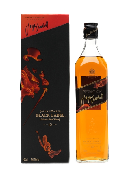 Johnnie Walker 12 Years Old Striding Man By Jasper Goodall 70cl