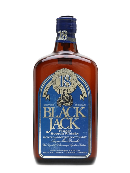 Black Jack 18 Year Old - Angus MacDonald Bottled 1970s 75cl / 40%