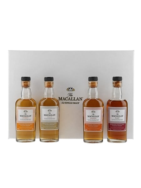 Macallan 1824 Miniatures Set Trade Exclusive 4 x 5cl / 41.5%