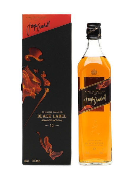 Johnnie Walker 12 Years Old Striding Man By Jasper Goodall 70cl