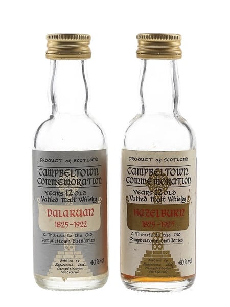 Campbeltown Commemorative 12 Year Old Dalaruan & Hazelburn 2 x 5cl / 40%